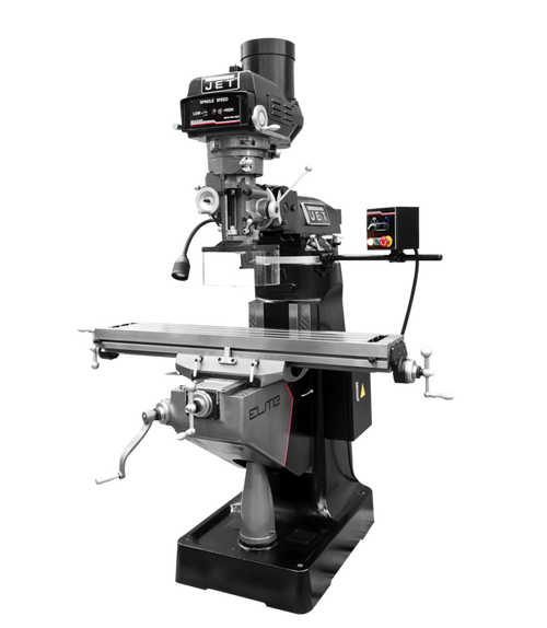 Jet ETM-949 Mill 3-Axis ACURITE 203(Knee) DRO Servo XY Pwrfds (894195)