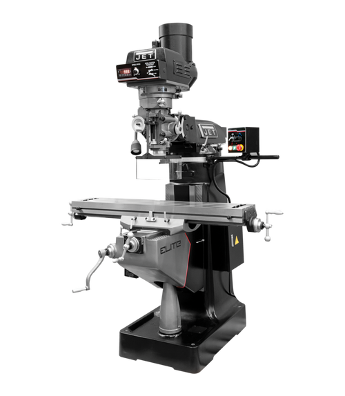 Jet EVS-949 Mill 2-Axis Newall DP700 DRO Servo X Powerfeed (894418)