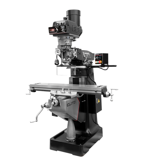 Jet 894349 EVS-949 Mill with 3-Axis ACU-RITE 303 (Knee) DRO and X, Y, Z-Axis
