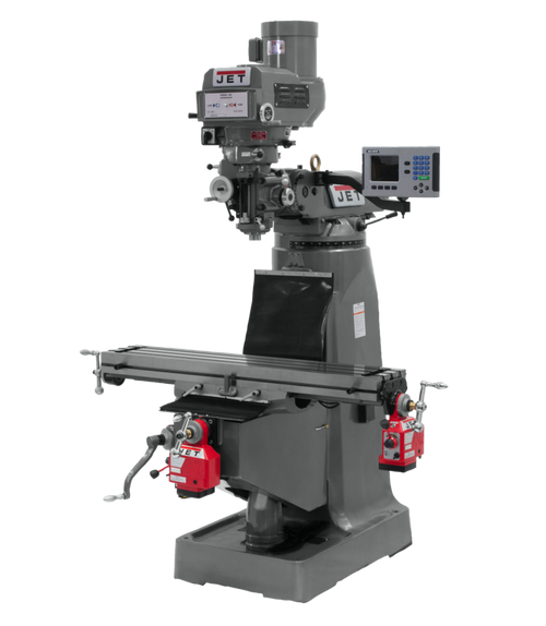 Jet JTM-4VS Mill With ACU-RITE 200S DRO With XY Powerfeed (690098)