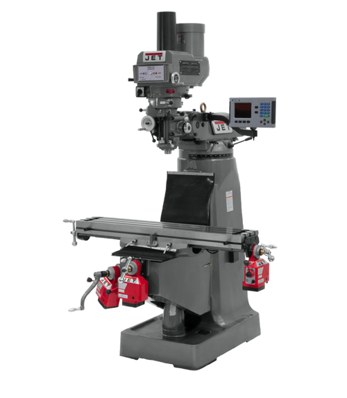 Jet JTM-4VS Mill 3-Axis ACURITE 200S DRO XYZ-Axis Pwrfd & PDB (690430)