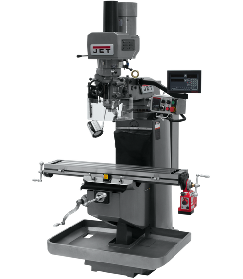Jet JTM-949EVS Mill 3-Ax Newall DP700 DRO X-Axis Pwrfd & APDB (690541)