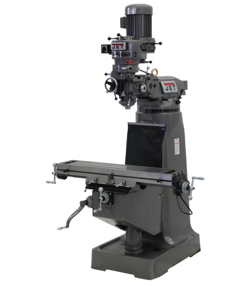 Jet JTM-2 Mill 3-Axis NewallDP500 DRO(Quill) X-Axis Powerfeed (692198)