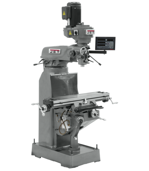 Jet 691184 JVM-836-3 Fräsmaschine mit C80 3-ACHSEN Q-DRO