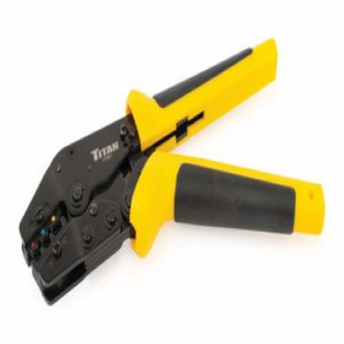 Crimpador de terminal de catraca fixa offset Titan Tools 11957