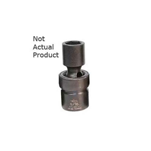 K Tool 33520 Impact Socket, 1/2" Drive, 5/8", 6 Point, Flex, Shallow