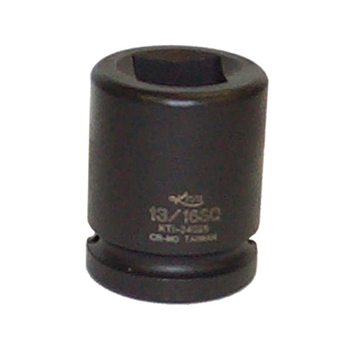 K Tool 34026 Impact Budd Wheel Socket, 3/4" Drive, 13/16" Square, Shallow