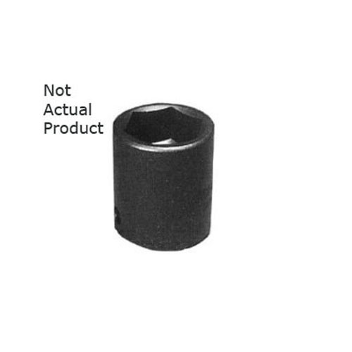 K Tool 34156 Impact Socket, 3/4" Drive, 1-3/4", 6 Point, Shallow