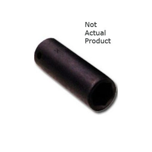 K Tool 34236 Impact Socket, 3/4" Drive, 1-1/8", 6 Point, Deep
