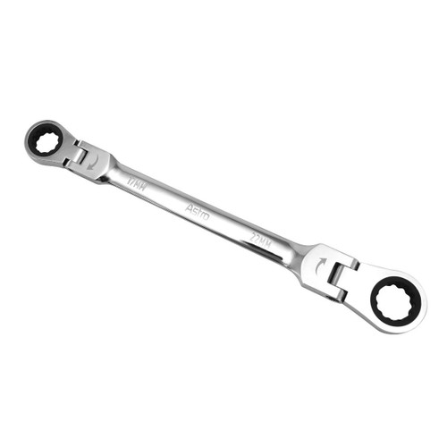 Astro Pneumatic 78300 Ratcheting Double Flex Head Wrench For Nano Sockets