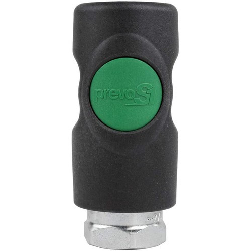 Prevost ESI071201CP High Flow, Smart Safety Coupling, 1/4" FNPT