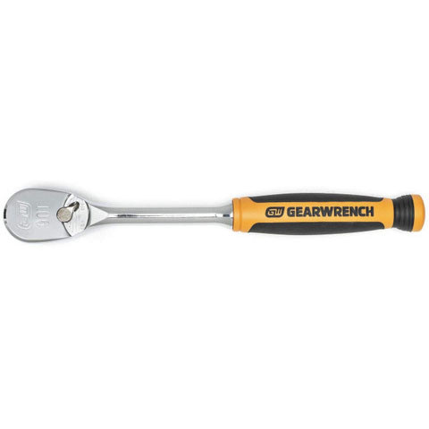 Gearwrench 3/8" Drive 90-Tooth Dual Material Ratchet 9" (81208T)
