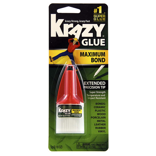 Krazy Glue KG58248SN All Purpose Single-Use Gel, 0.75-Gram (4-Pack)