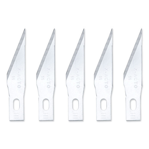 X-Acto XZ211W Z Series #11 Replacement Blades, 5/Pack