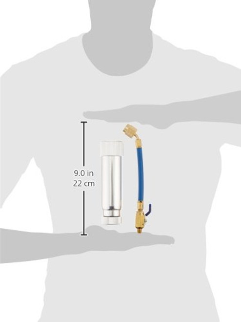 Yellow Jacket 1/4" Calibrated A/C Screw Injector with Hose for HVAC (69730)