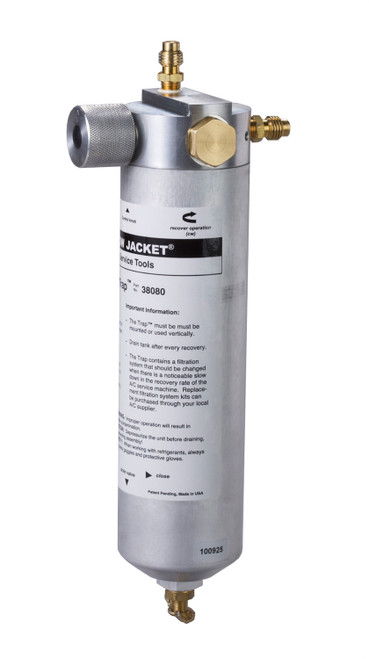 Yellow Jacket Dual TRAP Sealant Filter System with 1/2" ACME Fittings (38139)