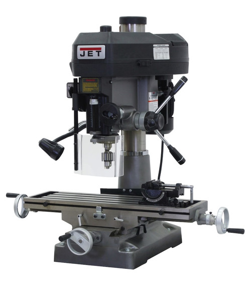 Jet JMD-18 115/230V 1PH Mill/Drill With R-8 Taper (350018)