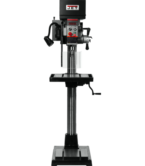 Jet JDPE-20EVSC-PDF 20" Clutch EVS Drill Press w/Power Dwnfd (354251)