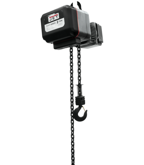 Jet VOLT 3PH 460V 2 Ton Electric Hoist 20 ft. Lift (180221)