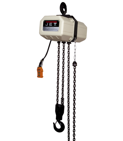 Jet 5SS-3C-20 230V/460V Prewired Hoist 5 Ton 20" Lift (530200)