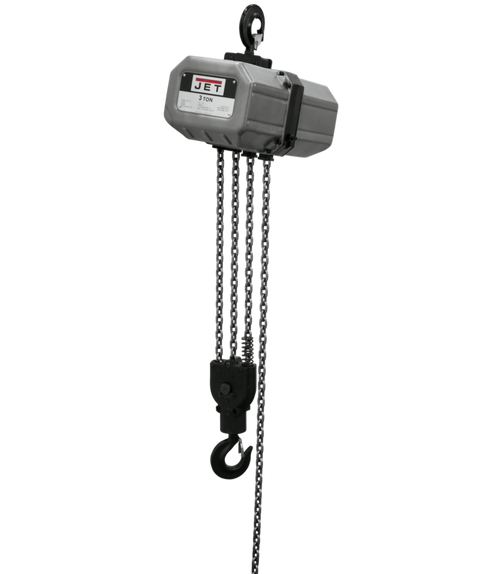 Jet 3SS-3C-15 230V/460V 3T Electric Hoist w/15" Lift (331500)