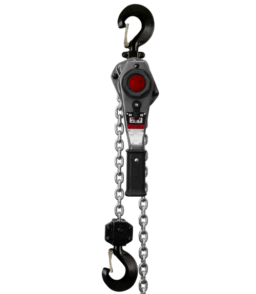 Jet 1.5 Ton Lev Hoist 20'Lift Overload Protection & Ship Hook (376803)