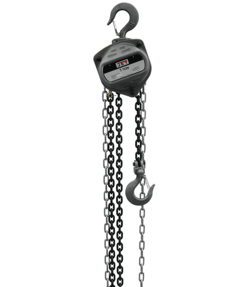 Jet S90-100-20 1-Ton Hand Chain Hoist With 20 Foot Lift (101912)