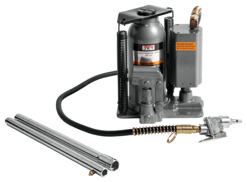 Jet AHJ-12 12 Ton Air / Hydraulic Bottle Jack with CS (456612)