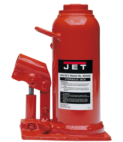 Jet 453322 JHJ-22-1/2, 22-1/2 Ton Series Bottle Jack