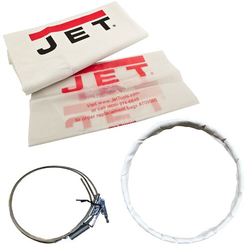 Jet 708642MF 5-mikron filter og oppsamlingsposesett DC-650 støvsamler