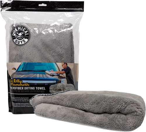 Waffle Weave Gray Matter Dryer Towel, 25 x 36