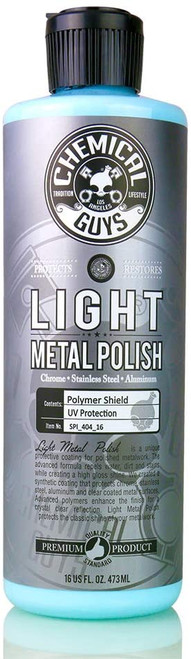 Chemical Guys SPI_404_16 Light Metal Polish, Blue, 16 Oz