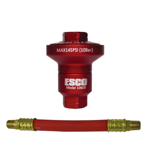 Esco 10609K Air Pressure Reducer With 6? Whip-Hose For Air Tools