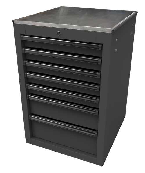 Homak BK08022070 22 in. RS Pro Series Side Cabinets, Black