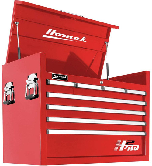 Homak 36-Inch H2PRO Tool Chest - Red (RD02036081)