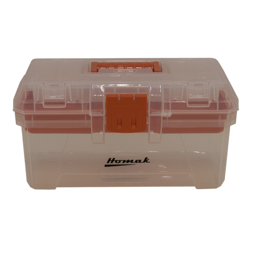 Homak TP00115088 16? Transparent Hand Carry Toolbox