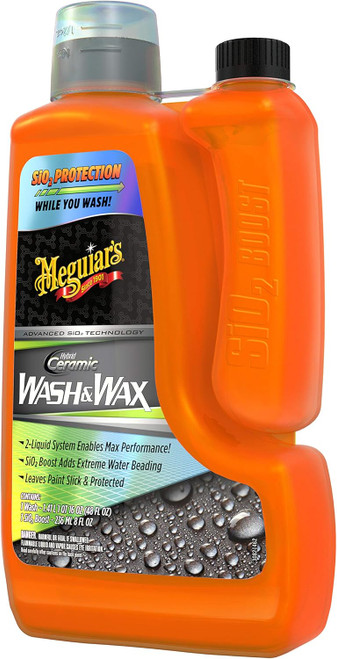 Meguiar's Hybrid Ceramic Car Wash & Wax, 56 Oz (G210256)