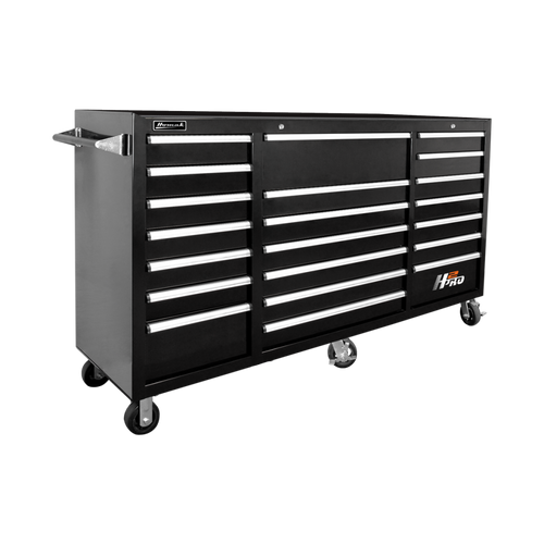 Homak 72 in. H2PRO Series Rolling Tool Cabinet, Black (BK04021720)