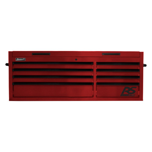Homak RS PRO 8 Drawer Top Chest, 54 Inch, Red (RD02065800)