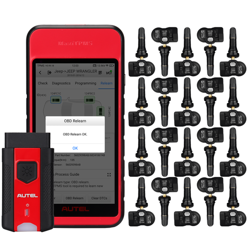 Autel 700140 ITS600 MaxiTPMS Tablet Kit with 20 Sensors