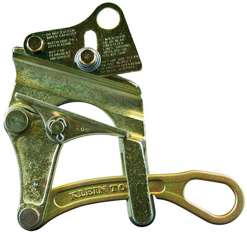 Klein Tools 1716-71 Parallel Jaw Grip - Lock, HDPE Wire to 1.362-Inch
