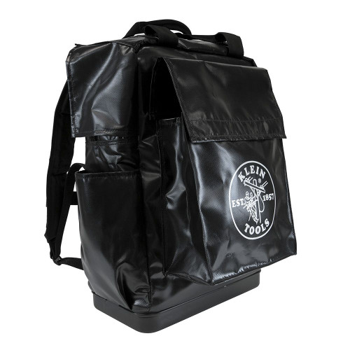 Mochila de bolsa de ferramentas Klein Tools 5185blk, 18 polegadas, preta