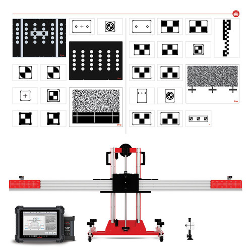 Autel standaard kalibratieframe met MS909 tablet en ADAS-software (LDW20T)