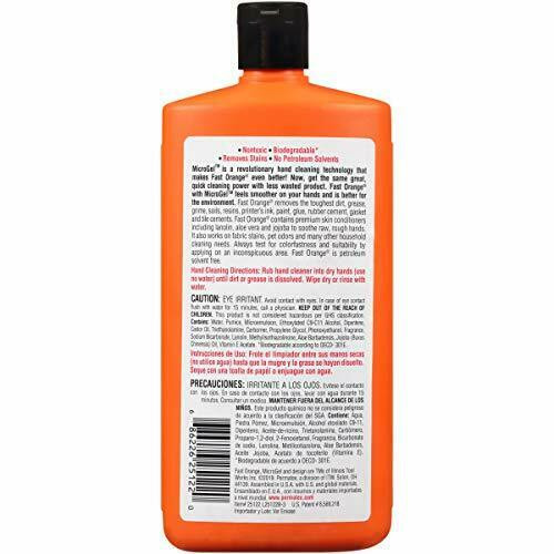 Permatex 25217 Fast Orange Pumice Lotion Hand Cleaner, 1/2 Gallon