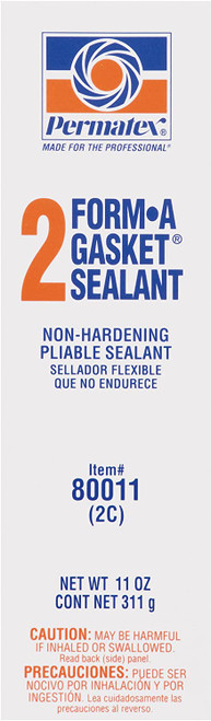 Selante Permatex 80011 Form-A-Gasket #2, 11 onças.