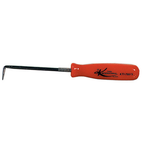 K Tool 70073 AngLED Miniature Pick, 90 Degree, with Neon Orange Handle