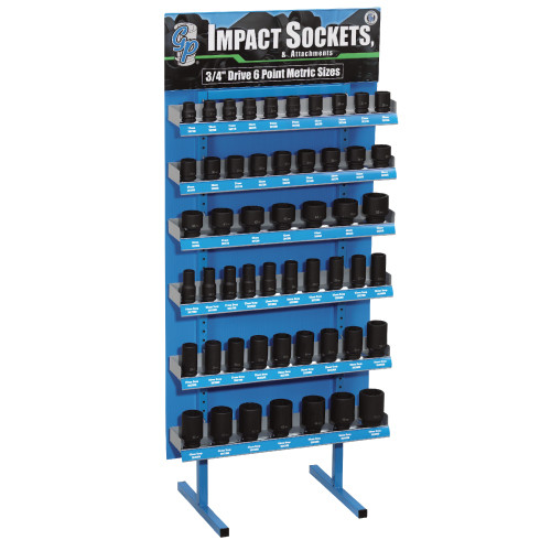 Grey Pneumatic D352M 3/4" Drive Standard and Deep Length Display Impact