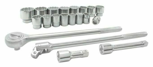 Titan Tools SAE Socket Set 3/4" Drive 21-Piece (18188)