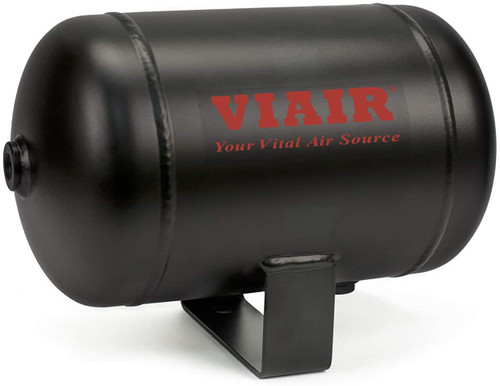 Viair 91014 1.0 Gallon Air Tank (Four 1/4" NPT Ports, 150 PSI Rated)