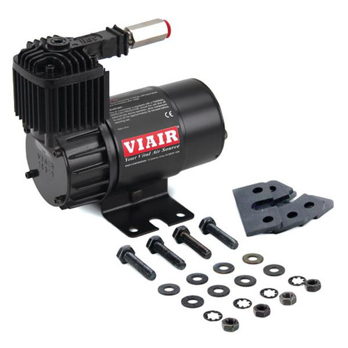 VIAIR 12-Volt 100C Air Compressor Kit with Omega Mounting Bracket (10019)